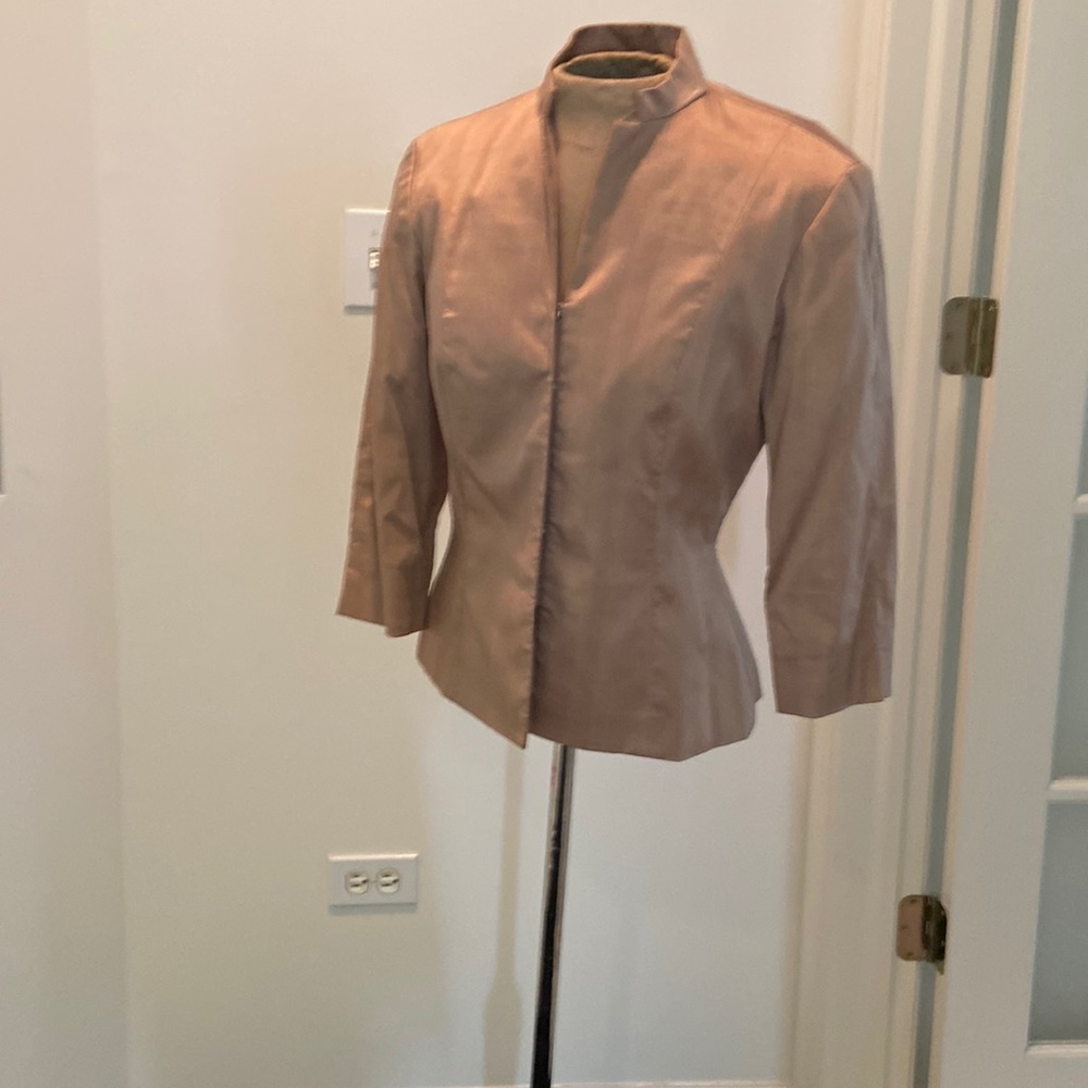 Jenne Mac Silk Cropped Jacket - image 1